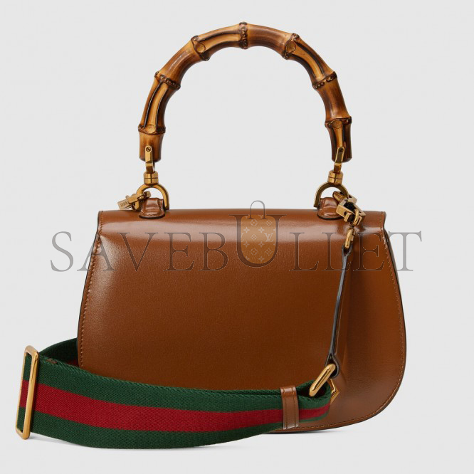 GUCCI BAMBOO 1947 SMALL TOP HANDLE BAG 675797 (21*15*7cm) GUCCI BAMBOO 1947 SMALL TOP HANDLE BAG 675797 (21*15*7cm)